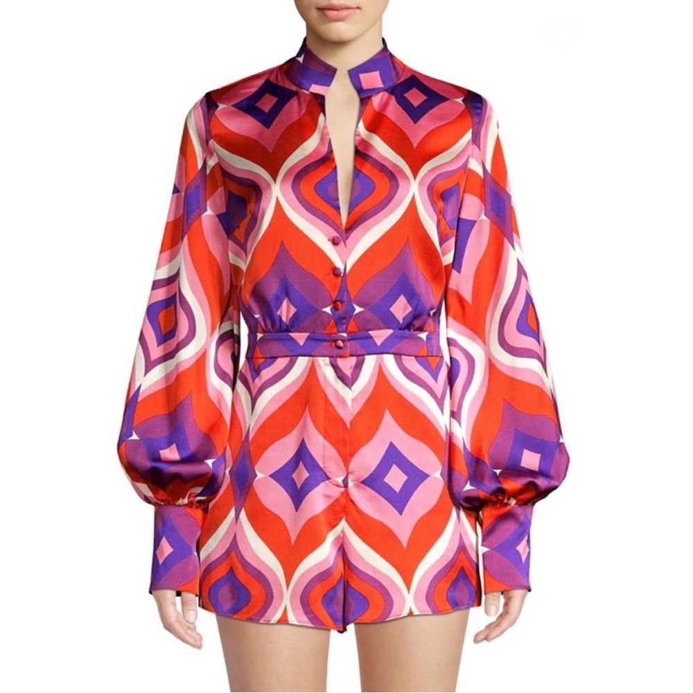 Alexis Silk Romper